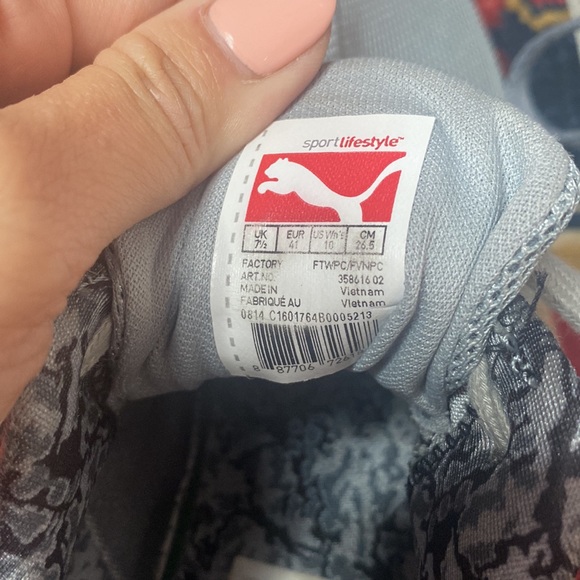 Puma Gray Training Shoe Sz 10 - Picture 10 of 10